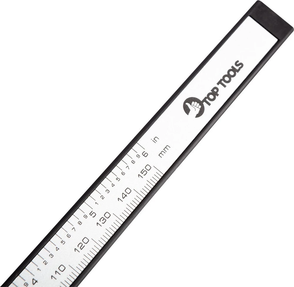 Top Tools Suwmiarka 150 mm skaitmeninis suportas, anglies pluošto kompozitas