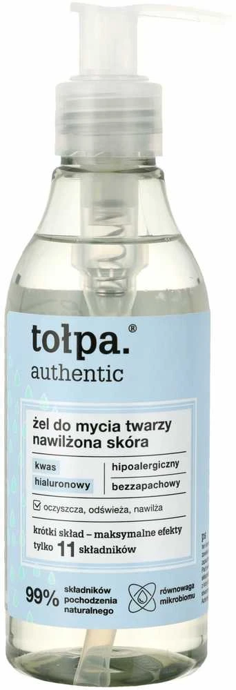 TOŁPA Authentic Face prausiamasis gelis - drėkinama oda 195 ml