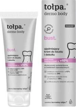 TOŁPA Dermo Body Bust Stangrinamasis kremas krūtinei ir iškirptei 125 ml