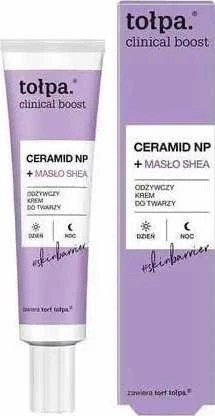 TOŁPA Clinical Boost Ceramide NP + Sviestmedžių aliejumi maitinamasis veido kremas 40 ml