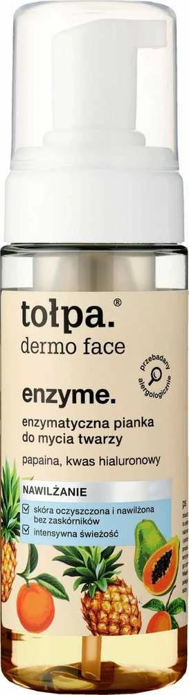 TOŁPA Dermo Face Enzyme Enzymatic veido valymo putos - drėkinančios 150 ml