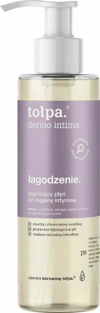 TOŁPA Dermo Intima Raminamasis skystis intymiai higienai 195 ml