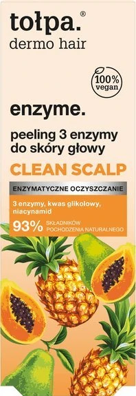 TOŁPA Dermo Hair Enzyme Peeling 3 fermentai galvos odai Clean Scalp 100 ml