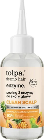 TOŁPA Dermo Hair Enzyme Peeling 3 fermentai galvos odai Clean Scalp 100 ml
