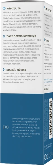TOŁPA Dermo Face Hydrativ Hyaluronic Rich drėkinamasis kremas SPF10 dienai 40 ml