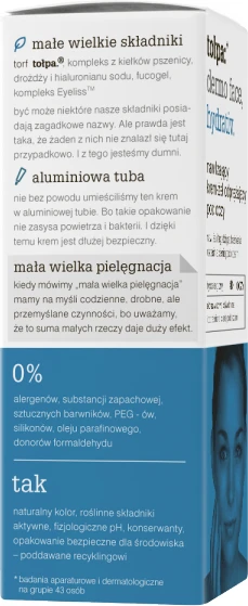 TOŁPA Dermo Face Hydrativ Hyaluronic drėkinamasis akių kremas-želė 10 ml