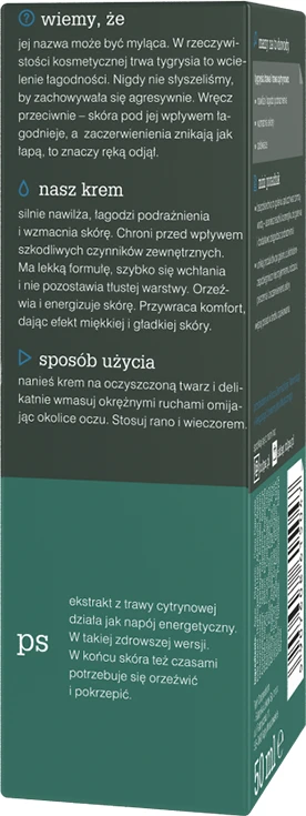 TOŁPA Žalias Men Drėkinamasis raminamasis kremas 50 ml