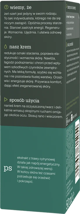 TOŁPA Žalias Men Raminamasis kremas nuo raukšlių 50 ml