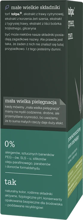 TOŁPA Žalias Men Raminamasis kremas nuo raukšlių 50 ml
