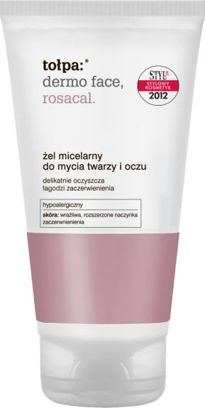 TOŁPA Dermo Face Rosacal stiprinamasis micelinis gelis veidui ir akims prausti 150 ml