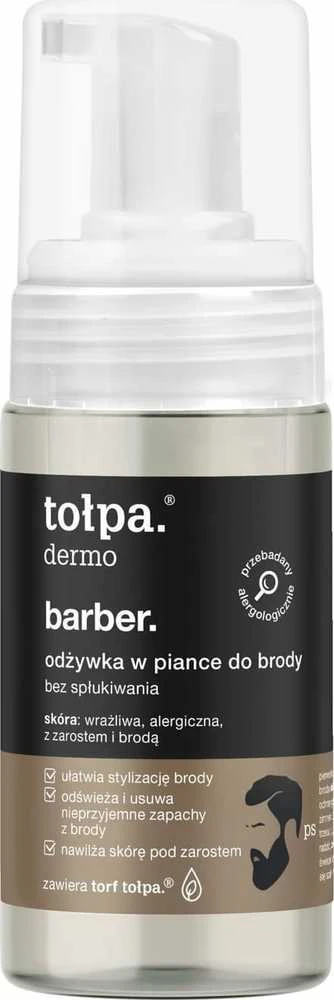TOŁPA Dermo Barber Foam kondicionierius barzdai ir plaukams 100 ml