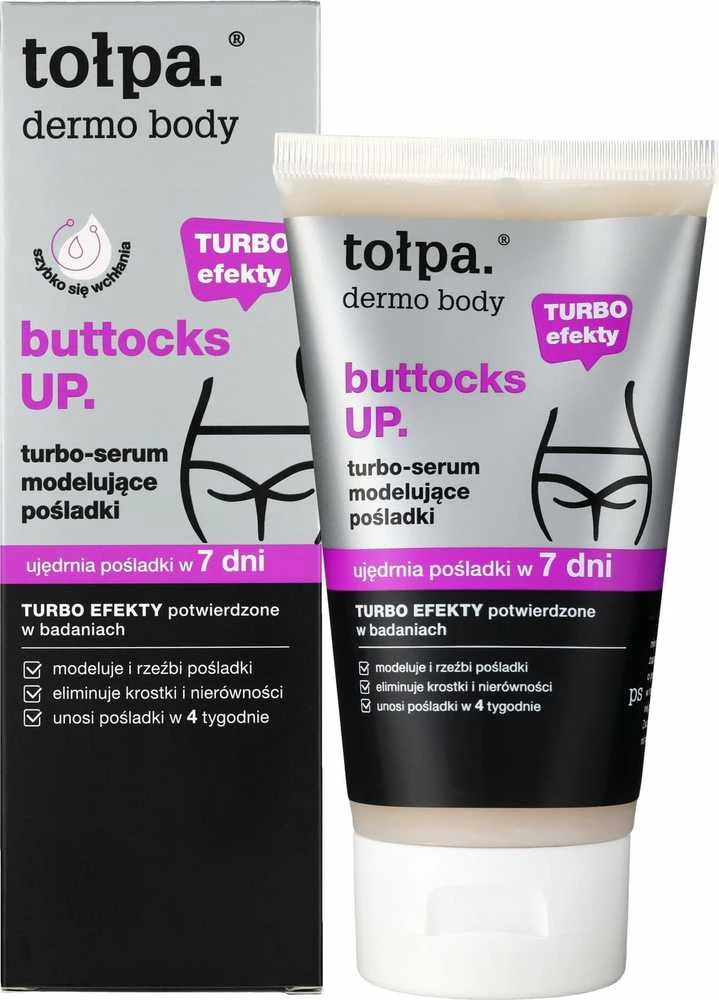 TOŁPA Dermo Body Buttocks Up Turbo serumas modeliuojantis sėdmenis 150 ml