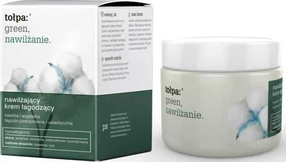 TOŁPA Žalias Naczynka Stiprinantis kremas mažinantis paraudimą 50 ml
