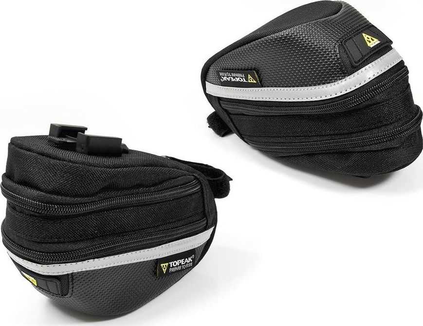 Topeak Wedge Pack II Medium dviračio krepšys, su fiksatoriumi