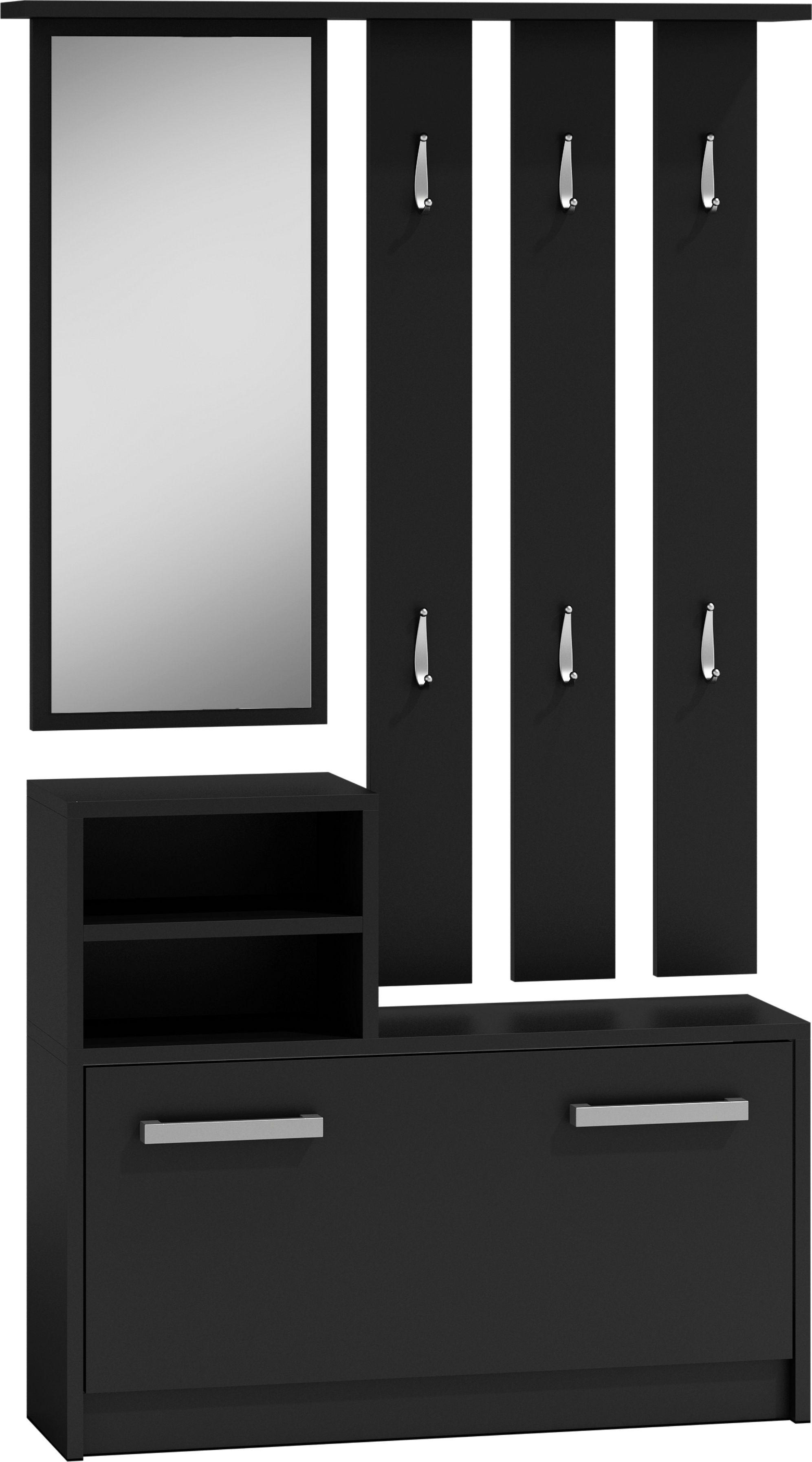 Top E Shop Topeshop GENDEROBA VEIDROTINĖ SPINTELĖ (BUTTS / BLAKKIJA)