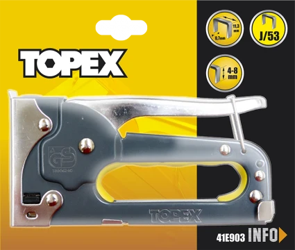 Zszywacz Kabių pistoletas Topex 41E9034, 8mm