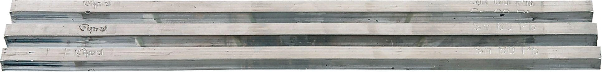 Cynel Lut Alavo lydmetalis 60 % Sn, lazdelė 7 x 7 x 250 mm, 3 vnt.