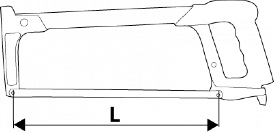 Piła Pjūklas, 300 mm