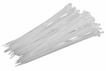 ‎Opaski Kabelių raiščiai 4,8 x 300 mm, 75 vnt., balti