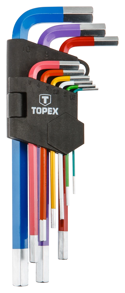 Klucze RAKTAS 35D966 6-KAMP 1.5-10MM TOPEX 0