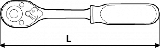 Terkšlė Topex 38D501; 1/4''; 150 mm