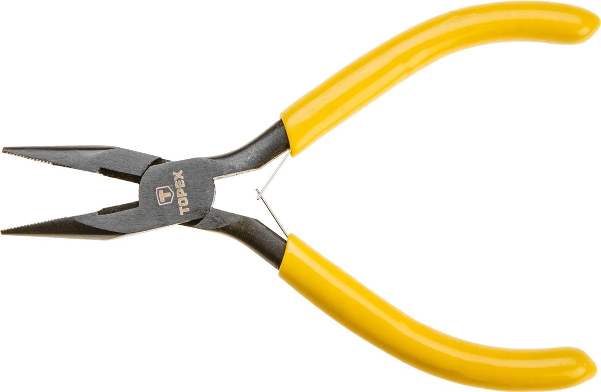 Szczypce Tikslios ilganosės replės, tiesios, 125 mm