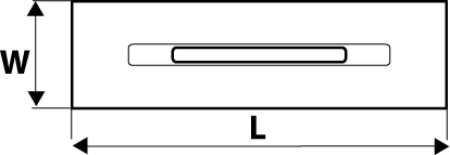 Paca Trintuvė Topex, 680x130mm