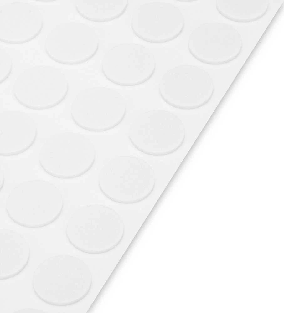 Podkładki Veltinio ir EVA putplasčio pagalvėlės, lipnios, baltos, 125 vnt.