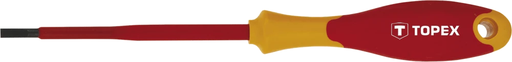 Topex Wkrętak Plokščias atsuktuvas 1000 V, 3,0 x 100 mm, CrMo