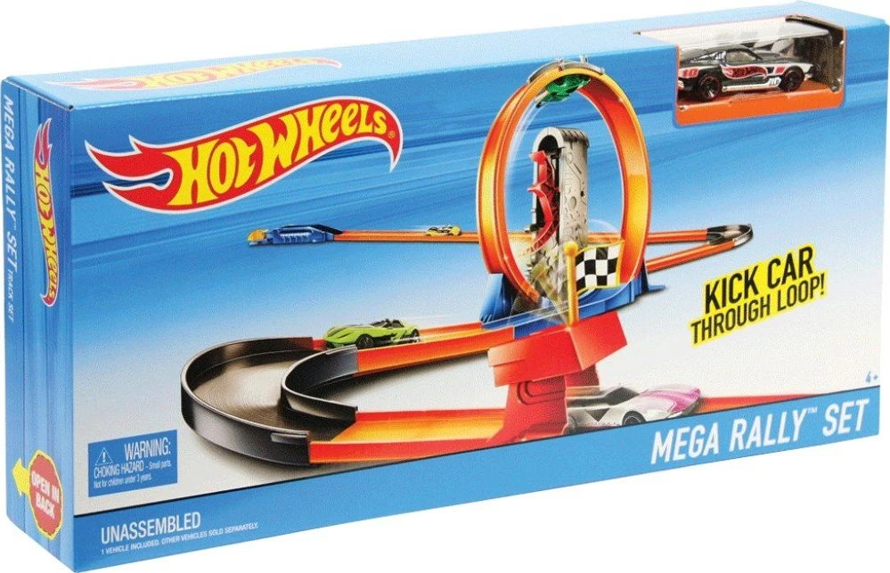 Mattel Hot Wheels Trasos statytojo lenktynių rinkinys