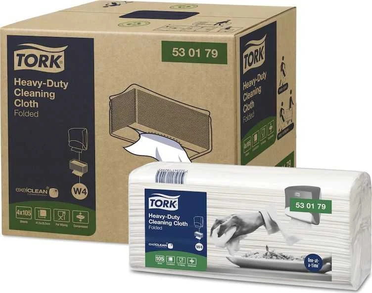 Tork Valymo šluostė Purolin 530 balta, 105 vnt. pakuotėje W4