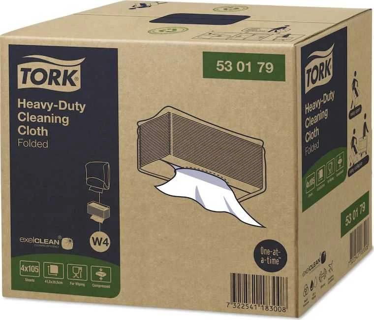 Tork Valymo šluostė Purolin 530 balta, 105 vnt. pakuotėje W4