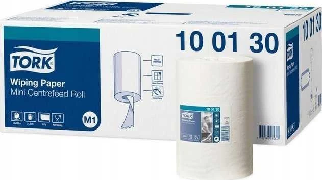 Popieriniai rankšluosčiai TORK Basic, 1 sl., 21,5 cm x 120 m, M1, 120123, balta sp.