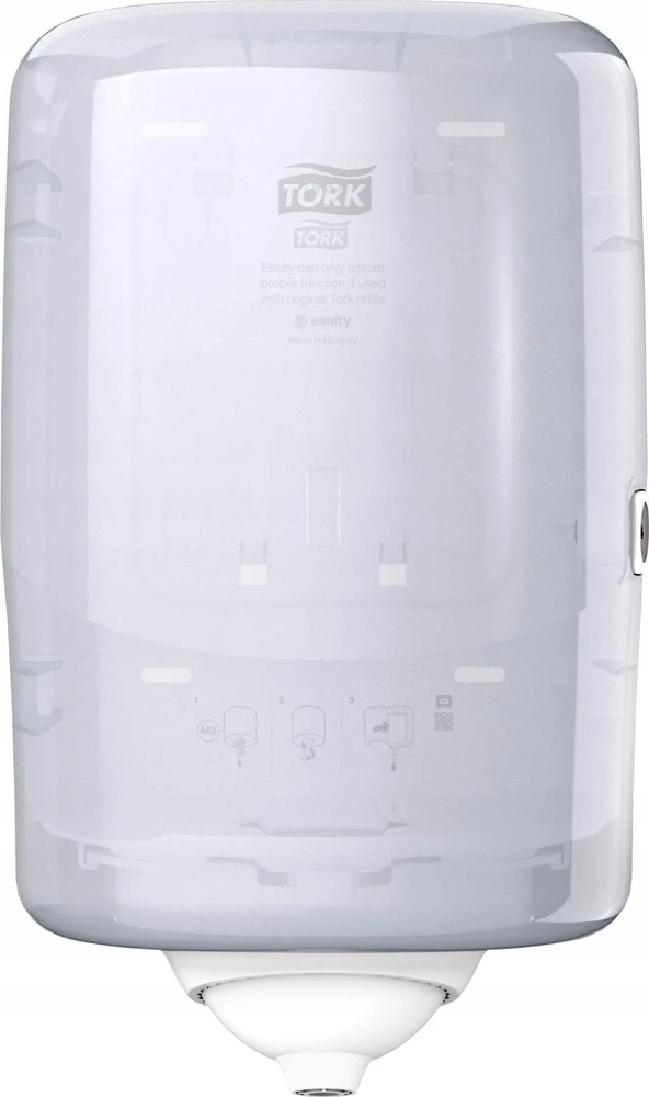 Popierinių rankšluosčių dozatorius TORK Reflex Mini M3, 191 x 180 x 321 mm, balta sp. (473177)