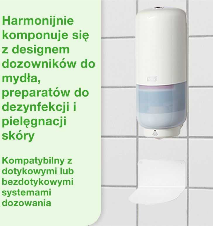 „Tork“ muilo dozatorius „Tork“ - Dangtelis, skirtas dozatoriams, - baltas