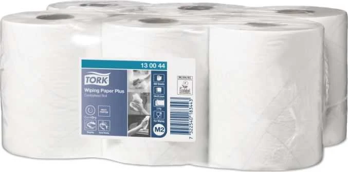 Tork Tork – valytuvo ritinėlis, 2 sluoksnių, aukščiausios kokybės – baltas