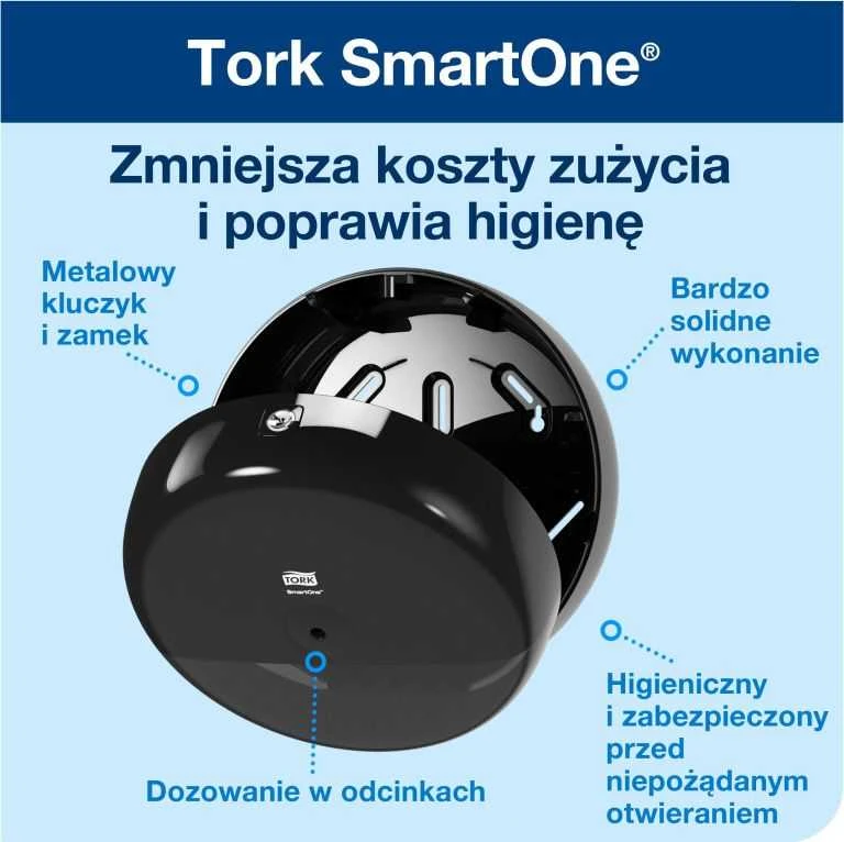Tork SmartOne® tualetinio popieriaus dozatorius