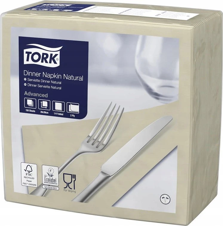 Tork - Servetėlės pietų, 2 sluoksnių, advanced