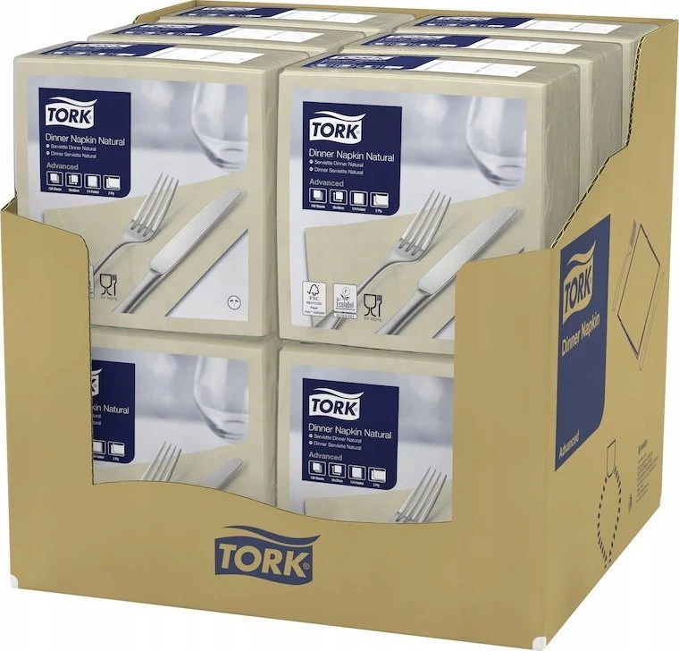 Tork - Servetėlės pietų, 2 sluoksnių, advanced