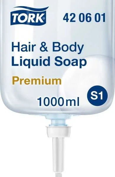 Skystas muilas TORK PREMIUM HAIR and BODY 1l, 420601