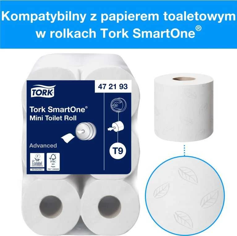 Laikiklis tualetiniam popieriui TORK Smartone Twin Mini 682000