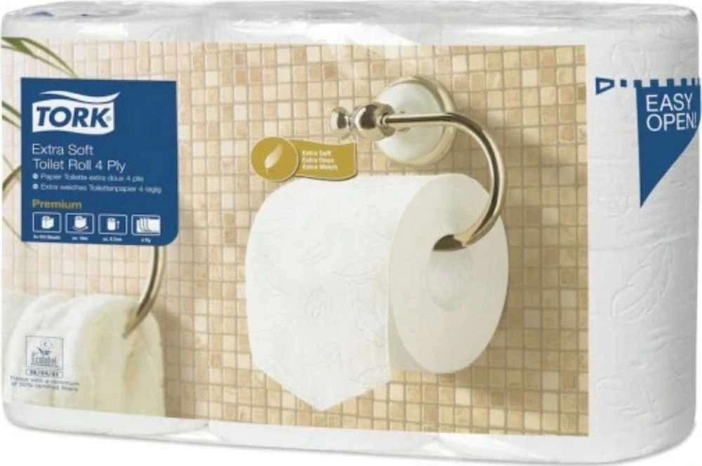 Tork Toiletpapir T4 4-lag 18,8m 110406 42rul/kar