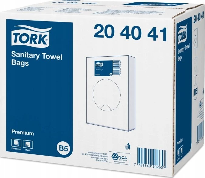 Maišeliai higieniniai Tork B5, 25 vnt.