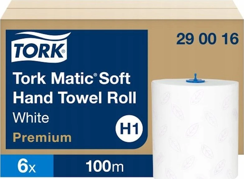 Tork Tork 290016, 100 m, 210 mm, 19 cm, 3.8 cm, Paper, Baltas