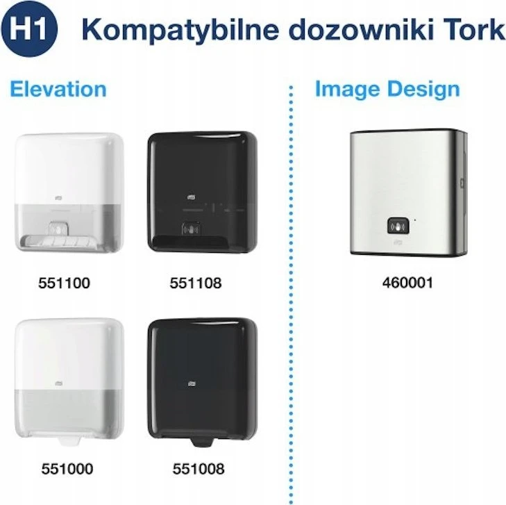 Tork Tork 290016, 100 m, 210 mm, 19 cm, 3.8 cm, Paper, Baltas
