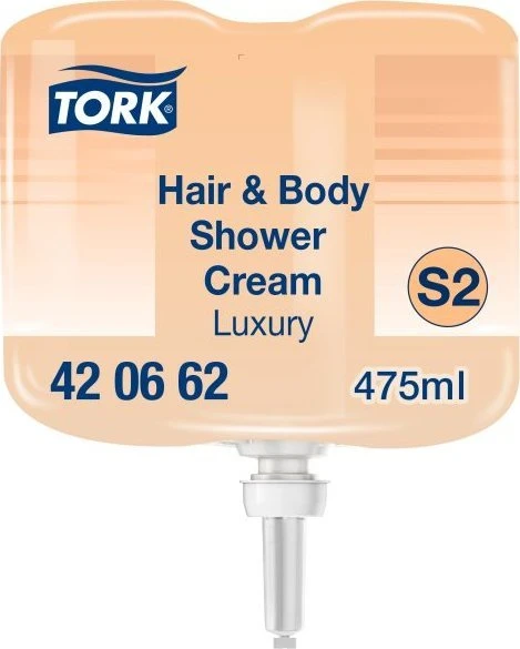 „Tork Mini“ prabangus plaukų ir kūno dušo kremas 420662, 475 ml
