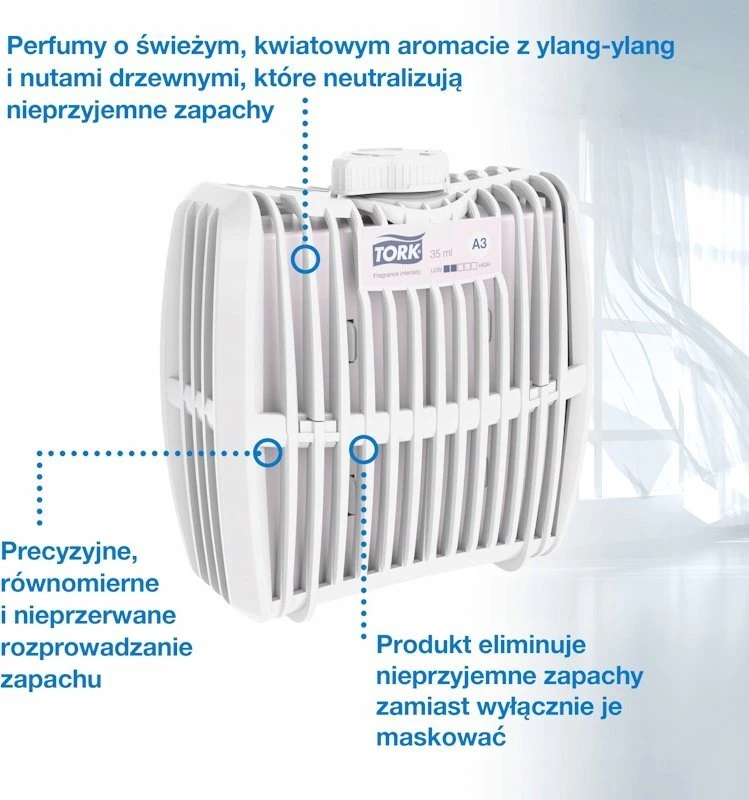 Kvapus neutralizuojantis oro gaiviklis Tork Breeze 257010