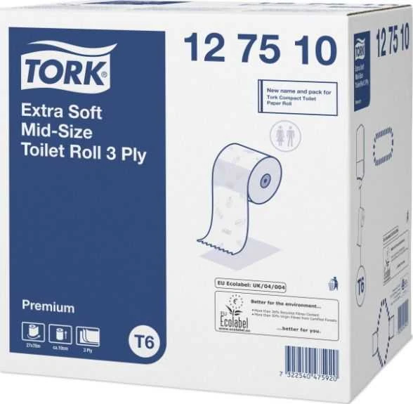 Tork Tork - Tualetinio popieriaus dozatorius su automatiniu ritinėlio keitimu - 70 m