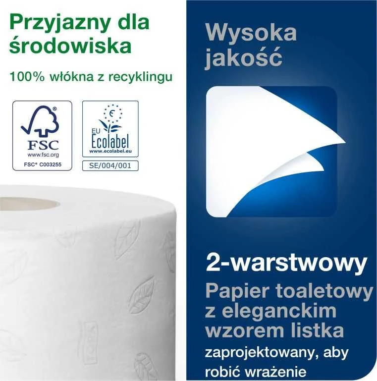 Tualetinis popierius Tork Advanced Mini Jumbo T2, 2 sl., 170m, 12 vnt.