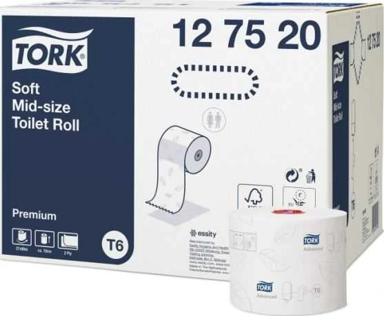Tork Tork - Tualetinio popieriaus dalytuvas su automatiniu ritinėlio keitimu - 90 m